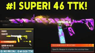 New #1 SUPERI 46 Loadout Meta is GODLY in WARZONE SEASON 5  (Best Superi 46 Class Rebirth Island)