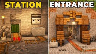 5+ Mineshaft Build Hacks in Minecraft!