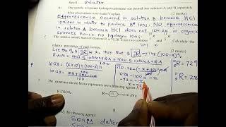 2024 Chemistry revision.How to calculate Relative abundance of isotopes.