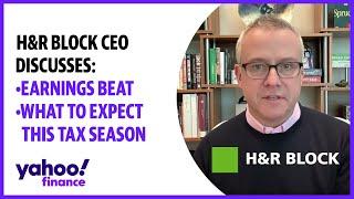 H&R Block CEO discusses earning beat, plus what to expect this tax season
