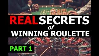 Roulette System Secrets - PART 1 - RoulettePhysics.com Roulette Strategy Tips