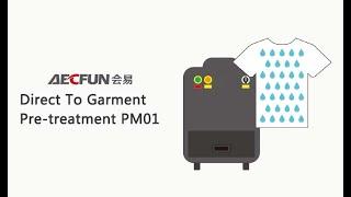 Direct-to-garment DTG Pre Treatment Machine PM01-AECFUN- For T shirt DIY