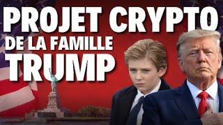 Le PROJET FOU de la famille TRUMP  $WLFI / Actu crypto