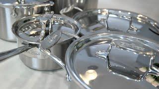 All Clad d5 Stainless Steel 13-piece Cookware Set Unboxing from Costco