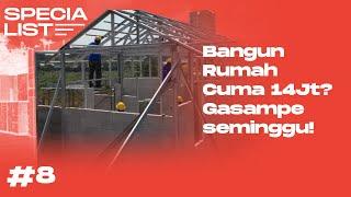 Bangun rumah tak sampai 1 minggu? Rumah Instan DOMUS | SpeciaLIST #8