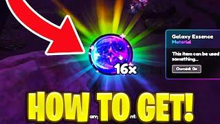 How To GET GALAXY ESSENCE SHOWCASE In ANIME LAST STAND OPM GODLY UPDATE! Roblox