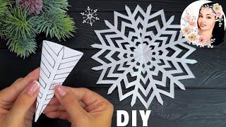 Amazing! ️ Paper Snowflakes Christmas Paper Craft Christmas Ornaments