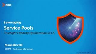 Leveraging Service Pools | TrueSight Capacity Optimization