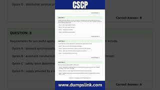 APICS Certified Supply Chain Professional Exam Questions and Answers | CSCP PDF Questions