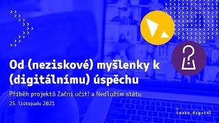 Sestřih "Od (neziskové) myšlenky k (digitálnímu) úspěchu" | Jana Fryzelková & Radek Hábl