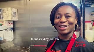 Sandra Aduke kitchen making Abula! | Naija Owambe style ‍‍