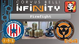 Fast Panda Gaming: Infinity ITS15  N4 Battle Report - 300pts Firefight (USAF v Tunguska)