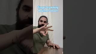 Finger Drumming Beginner Lesson #drummer #drums #tutorial #percussion