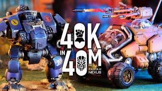 Space Marine Steve is Back to Face the Votann! Warhammer 40k in 40m
