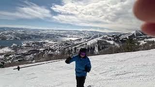 2024 03 15 Skiing Deer Valley with Sam