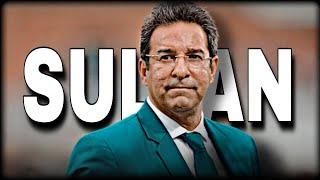 WASIM AKRAM X DAKU | WASIM AKRAM ATTITUDE STATUS | SULTAN OF SWING ️