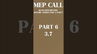 | MEP CALL-OPEN | #warriorcats |