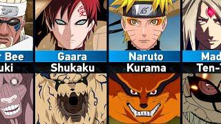 Every Jinchuriki and their Tailed Beasts in Naruto and Boruto
