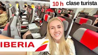 Vuelo con IBERIA | Airbus 350 CLASE TURISTA Quito-Madrid