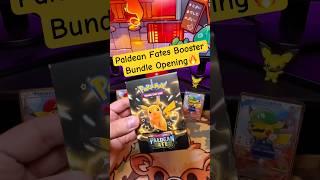 Paldean Fates Booster Bundle opening  #pokemon #pokemoncards #tcgpokemon #paldeanfates