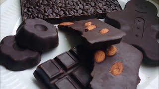 Homemade Dark Chocolate The Easiest Way To Make | Домашний Шоколад