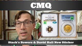 CMQ - Stack's Bowers & David Hall New Sticker