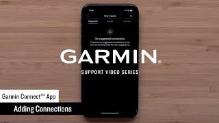 Garmin Support | Garmin Connect™ App | Adding Connections