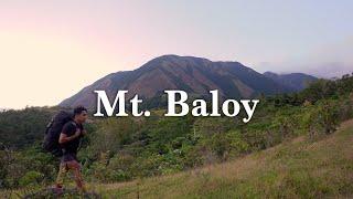 Hiking MT. BALOY | Valderrama, Antique Philippines | Busog Trail | Silent Hiking Video | 4K