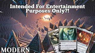 Intended For Entertainment Purposes Only?! | Legendary Tron | Modern | MTGO