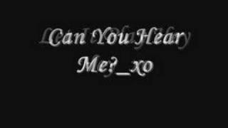 Can You Hear Me - Enrique Iglesias Lyrics