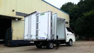 open side dry van truck!!(주)한국특장 Hankook special Truck co., Ltd