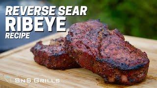 Reverse Sear Ribeye Steak - How to Cook Steak on a Charcoal Grill