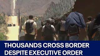 Border crisis: Thousands illegally cross border despite Biden executive order | FOX 7 Austin