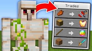 Minecraft Manhunt, But Mobs Trade Custom Items...