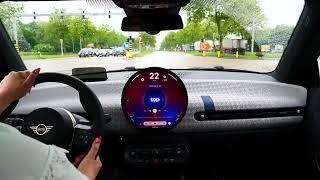 2024 MINI COOPER EV TEST DRIVE  IN 4K #mini #minicooper #jcw #carreview #2024 #minireview