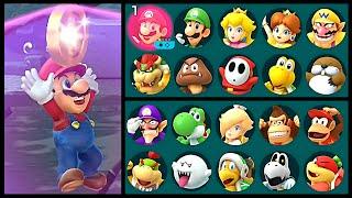 Super Mario Party Lose Coin All Characters