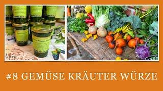 #8 Gemüse Kräuter Würze, Kräuter Paste haltbar machen mit Salz, das beste Gewürz in der Küche