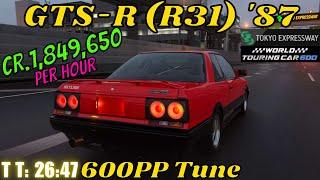 GT7|Skyline GTS-R (R31) '87|Tokyo 600pp build|1.48