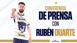 Conferencia de prensa | Rubén Duarte