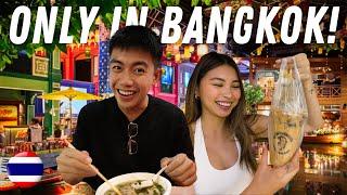 INSANE Mall in BANGKOK Has a Floating Market?!  Only in Thailand!