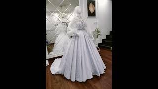 ballgown Pengatin 3 in 1baju Pengatin muslimah moderen !!!!Gaun Barbie Mekar