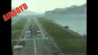 Landing At Hong Kong Kai Tak 20 Years Ago - IGS 13