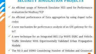 NETWORK SECURITY SIMULATION PROJECTS