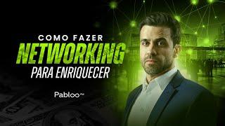 Como fazer networking para enriquecer AO VIVO com Pablo Marçal. | segunda-feira 11/11 às 19h!