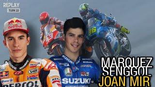 MARQUEZ BLOCKED JOAN MIR FP2 MOTO GP AUSTRIAN 2021