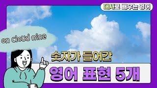 on cloud _____ = 아주 기분이 좋은 (영어 표현, 관용어)
