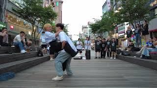 20240630 BLAST#블라스트&ZHED#제드 SinChon#신촌 Busking#버스킹 DJI 0956