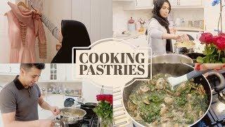 WE'RE COOKING A MASSIVE BATCH OF CHICKEN PASTRIES | Amena's Family Vlog 51