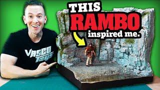 Making a RAMBO First Blood Gorge Diorama