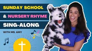 Sunday school songs & nursery rhyme sing-along, an HOUR of Sunday school favorites with lyrics!